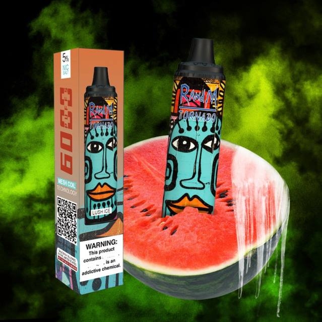 2V0J290 RandM Tornado 6000 luftflödeskontroll vape pod enhet 1st RandM tornado pris frodig is